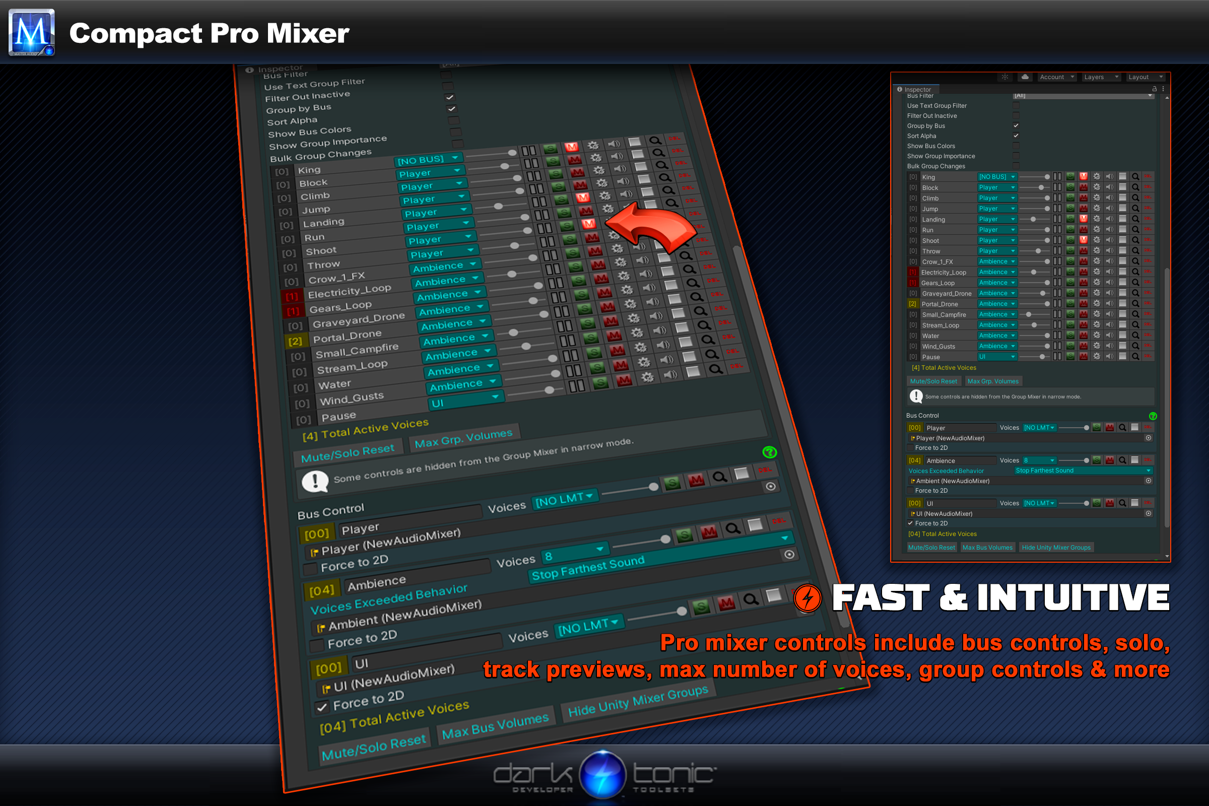 player voice frequency slider